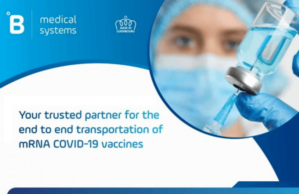 Covid-19 vakcinų šaldymo sprendimai su B Medical Systems