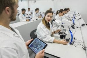 Digital classroom zeiss inospectra iPad